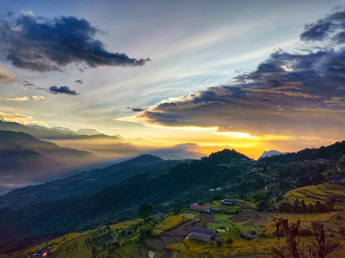 Dhampush Village