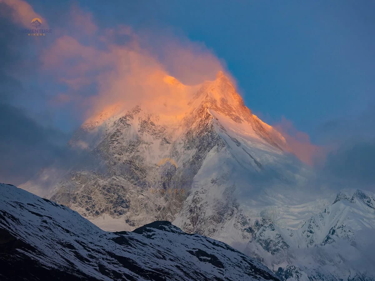 Manaslu At Morning
